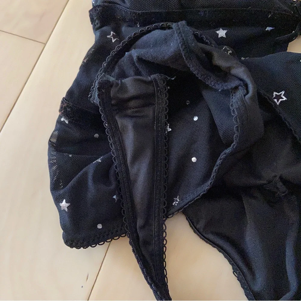 Forever 21 Black Star Bodysuit - Picture 5 of 6